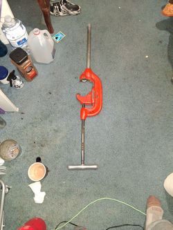 Rigged  Pipe Cutter 
