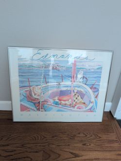 Framed Print Art Of Edmonds