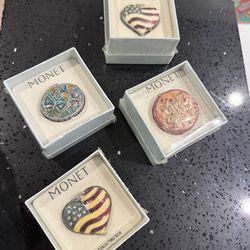 Brand new metal trinket boxes (4)
