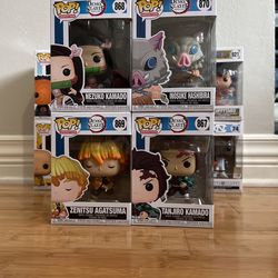 Funko Pop Demon Slayer Set
