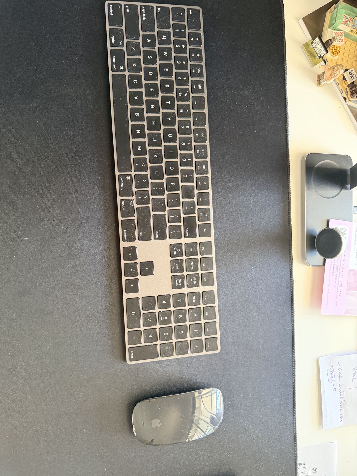 Apple keyboard and mouse