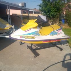 SEADOO XP JET SKI WITH FULL SERVICE DONE CARBS PLUGS WITH 2025 TAGS LAKE READY NO CART OR TRAILER 