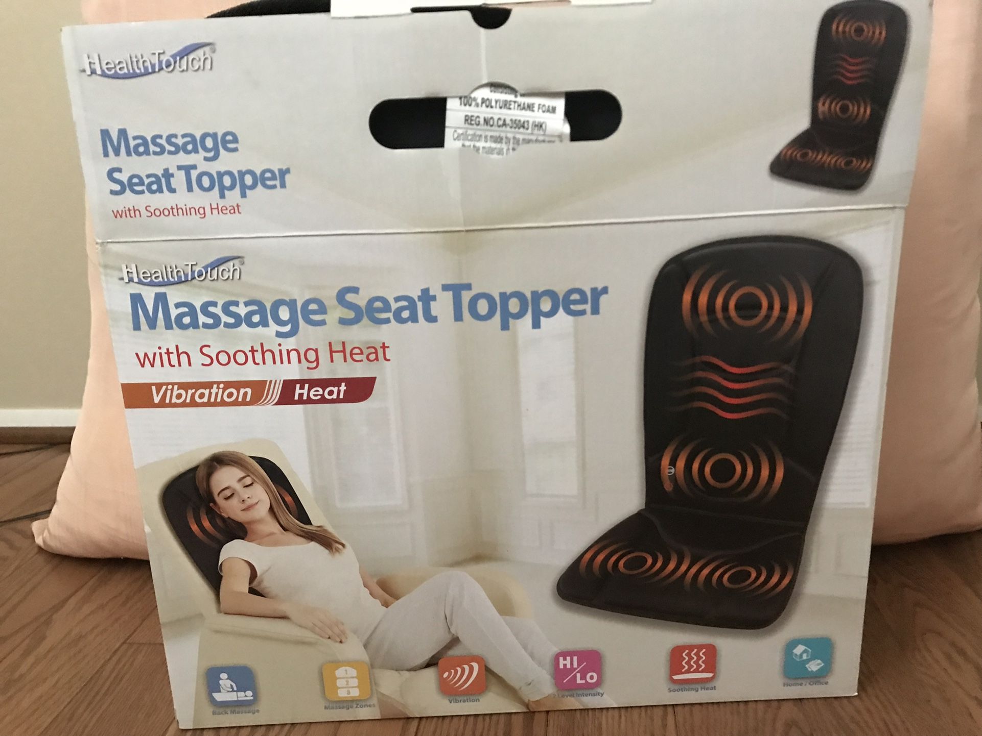 Health Touch Massage Seat Topper