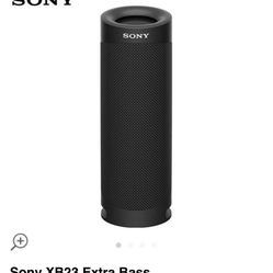 Sony XB23 Extra Bass Bluetooth Speaker With USB C