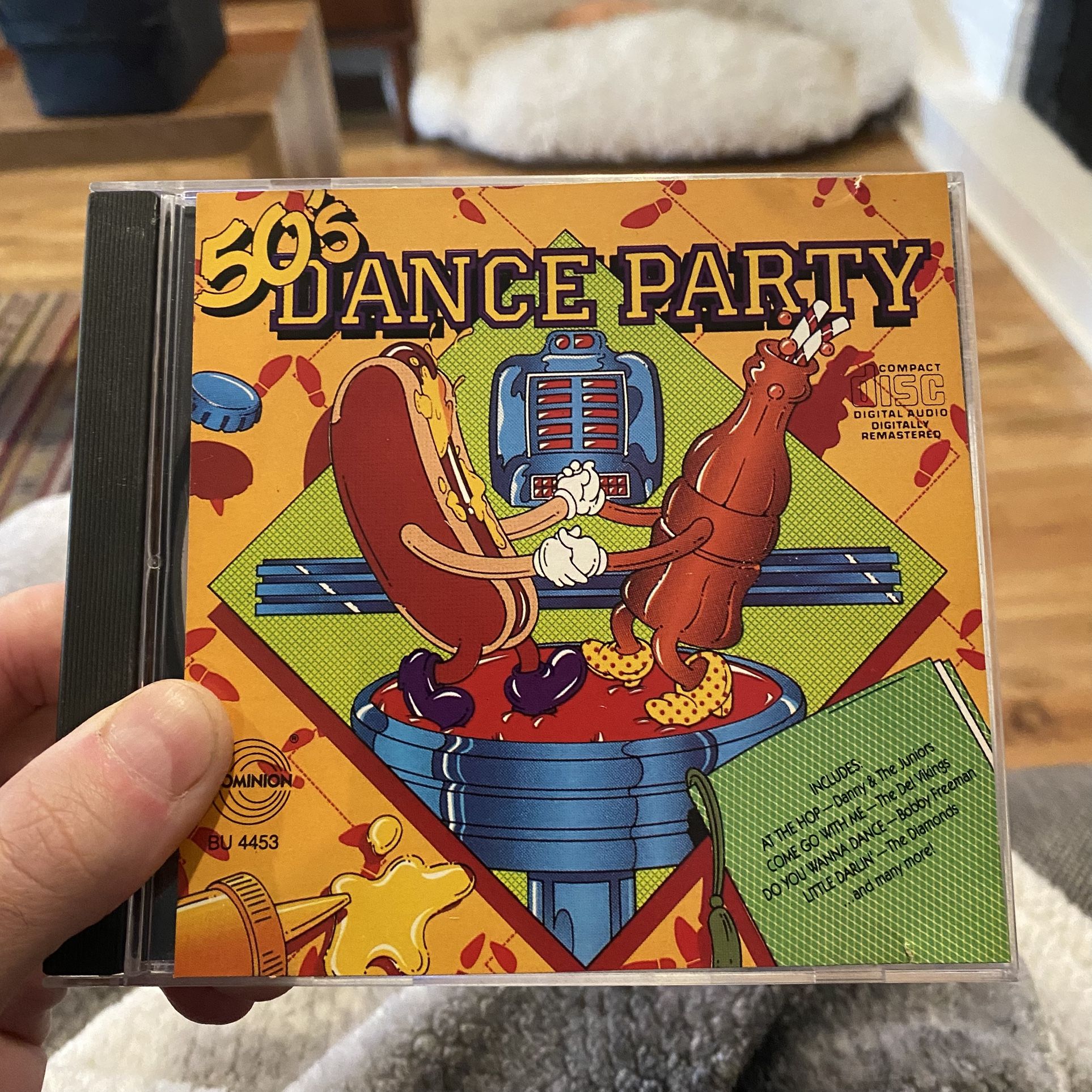 50’s Dance Party CD compilation album