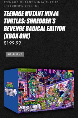 (Xbox One)TMNT Shredder Revenge Radical Edition