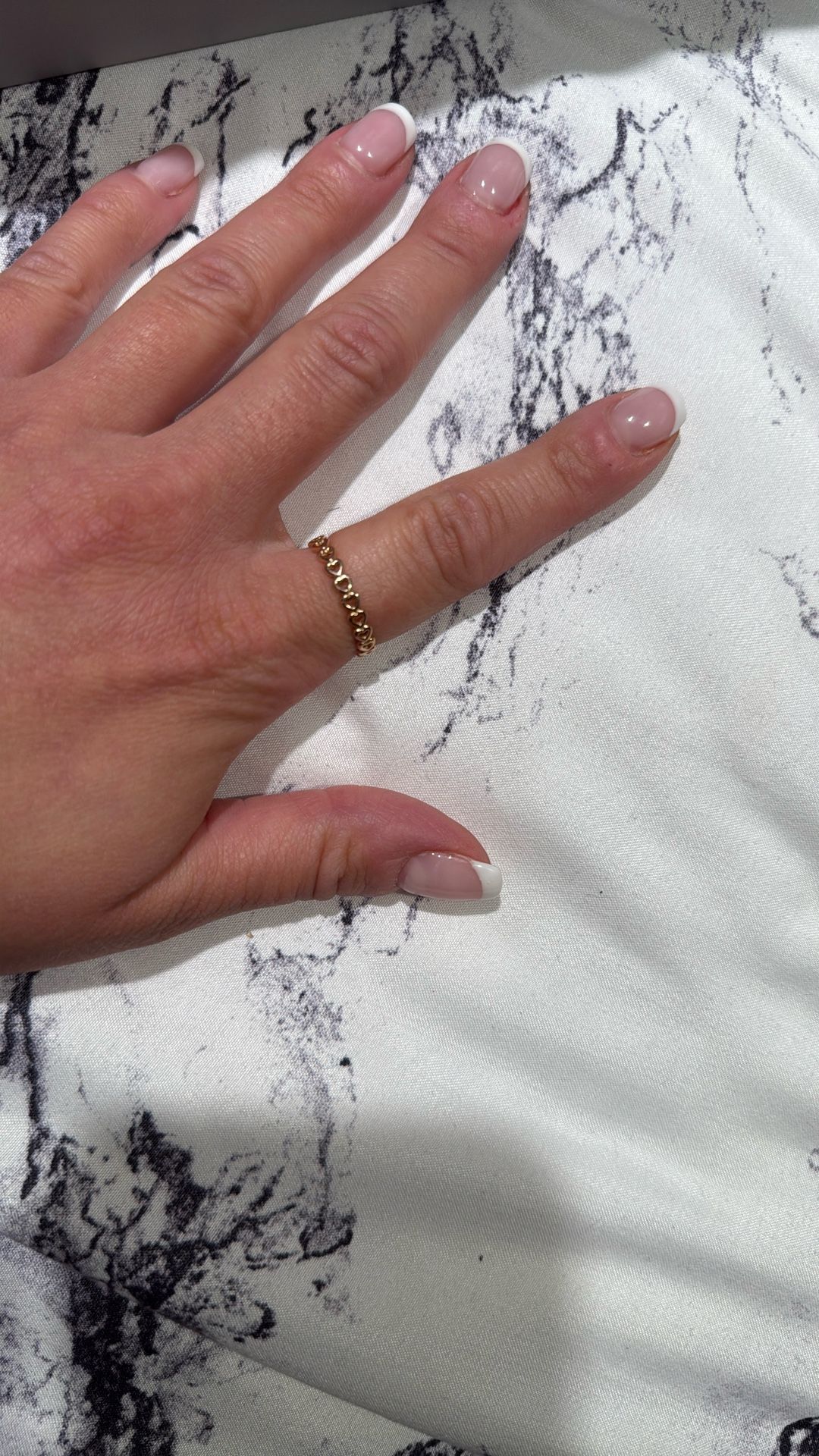 Pandora 14k Rose Gold Plated Ring Size 7