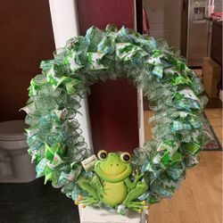 Frog Wreath