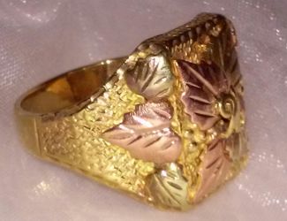 Langstrom Black Hills Gold Men’s Ring