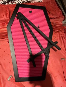 Pink And Black Push Board 