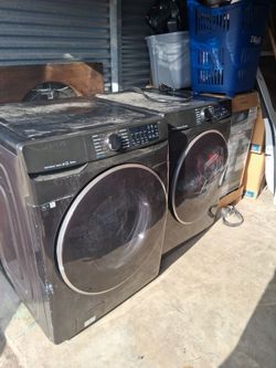 Used samsung washer dryer set
