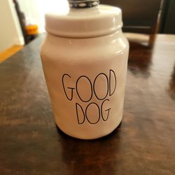 Dog treat jar