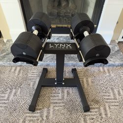(New in Box) 80 Ib Adjustable Dumbbells