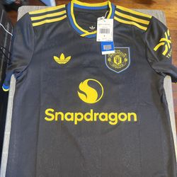 Manchester United 25/26 3rd Kit Authentic Bruno Fernandes Jersey Men’s Size S Small 