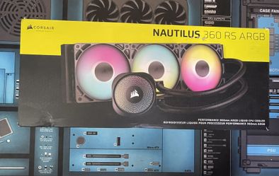 Corsair Nautilus 360 RS Argb AIO CPU Cooler, New