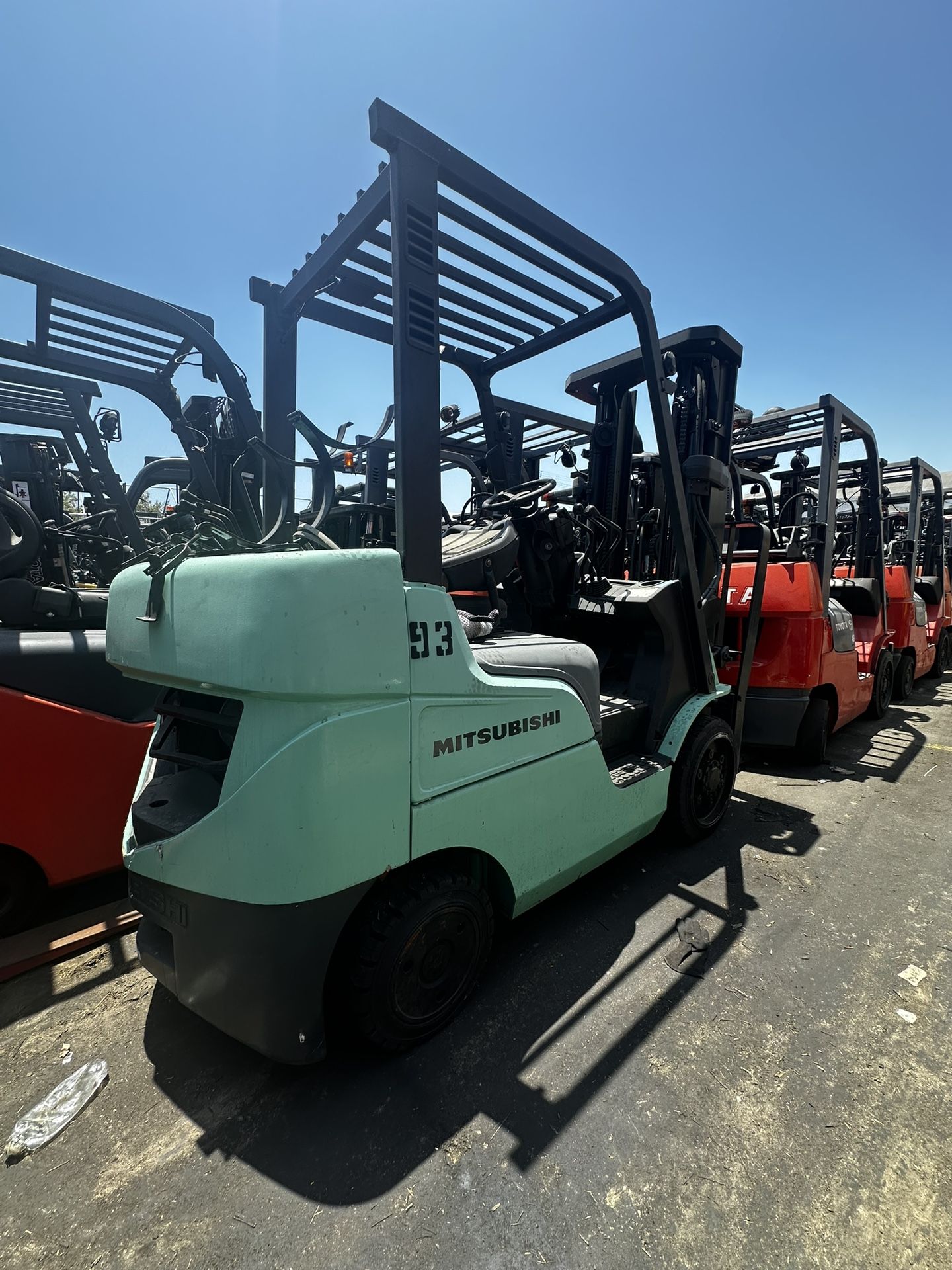 Mitsubishi Forklift For Sale! 6000 Lbs Capacity
