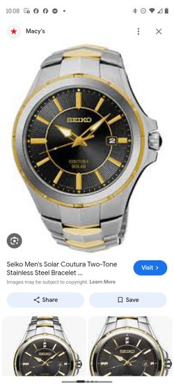 SEIKO SOLAR MEN'S WATCH IN AN EXCELLENT CONDITION