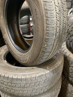 225/65/17 Goodyear used pair