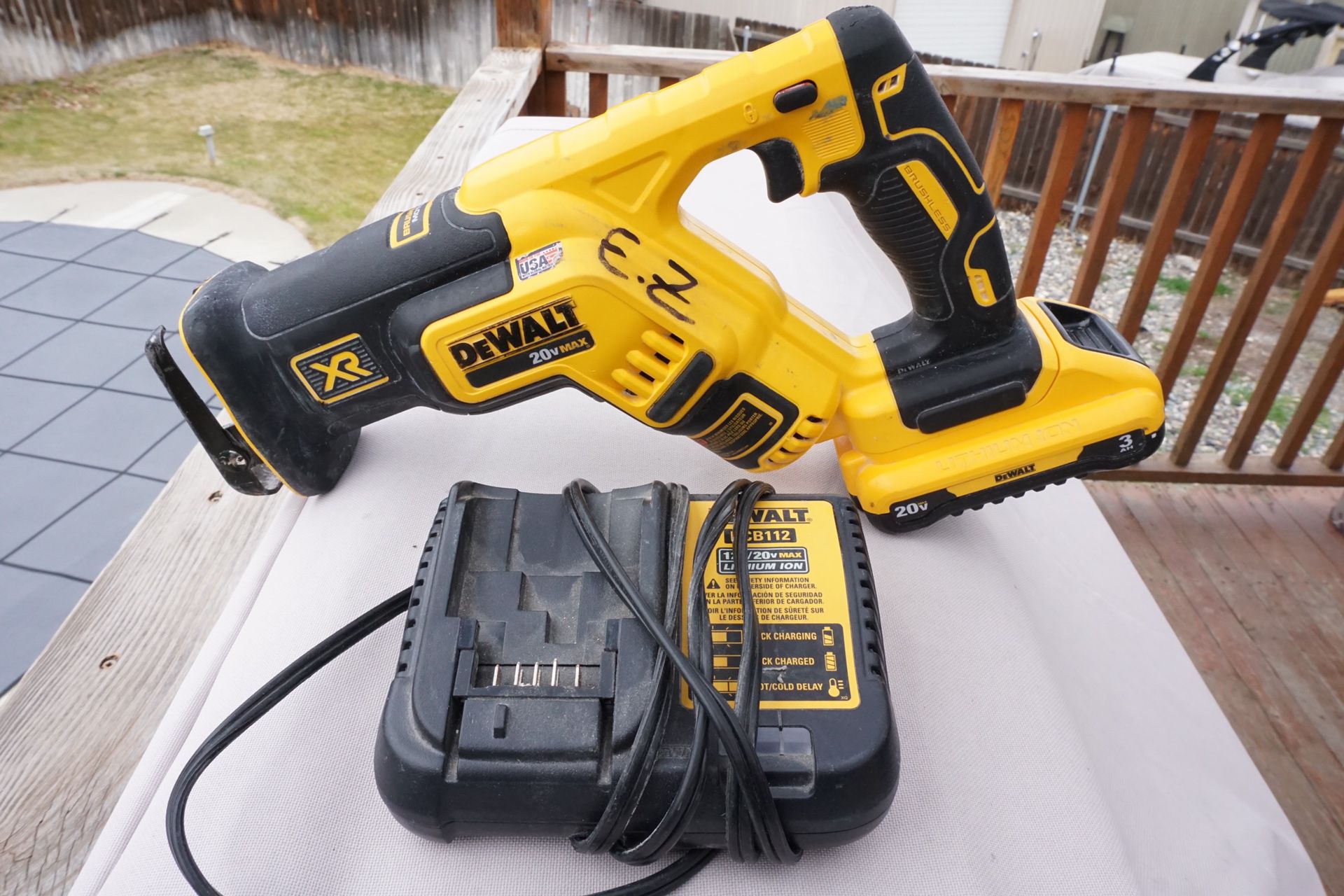 Dewalt XR Brushless Compact Reciprocating Saw