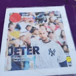 USA TODAY SPECIAL EDITION DEREK JETER  HALL OF FAME