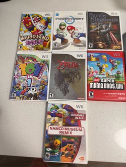 Wii game bundle Zelda is still in packaging not opened.