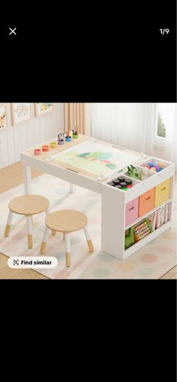 BRAND NEW 5 in 1 kids table set