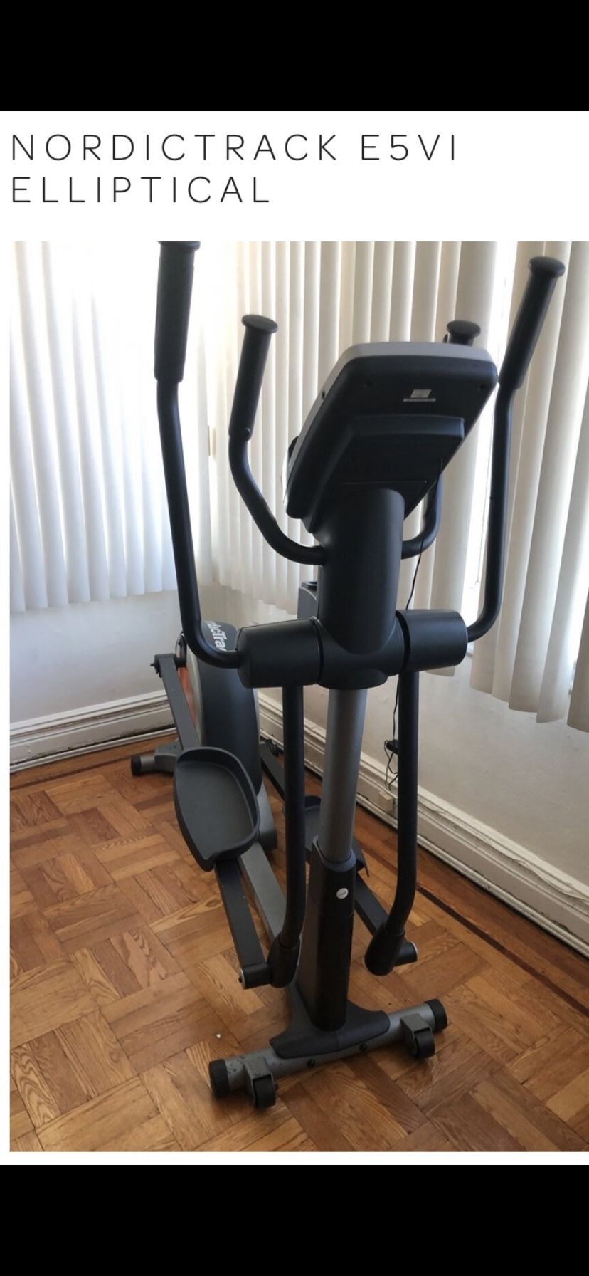 NordicTrack Space Saver Elliptical E5v1!!