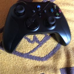 Xbox One Black Controller With Paddle On Back