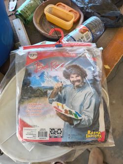 Bob Ross Halloween Costume