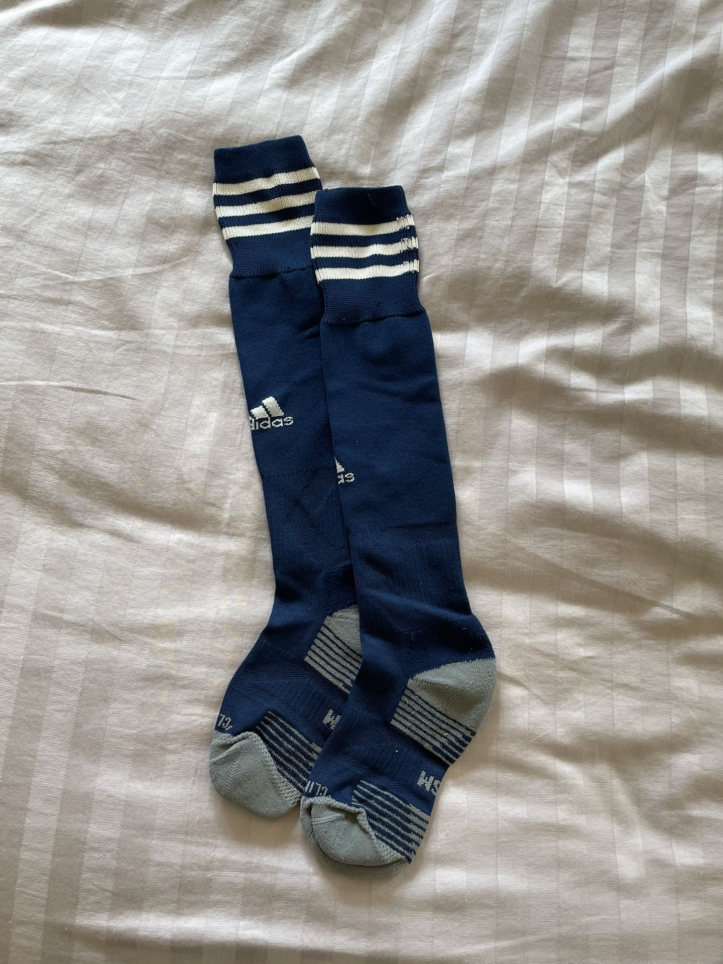 Adidas Navy Blue Climalite Socks