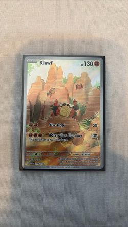 Pokémon Klawf 217/198 Scarlet & Violet