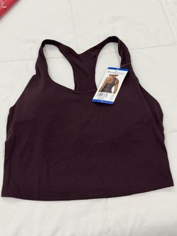 Fabletics Anywhere Cropped Built In Bra Tank Size Large