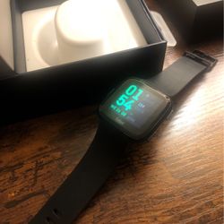 Black Fitbit Versa (Original) Watch