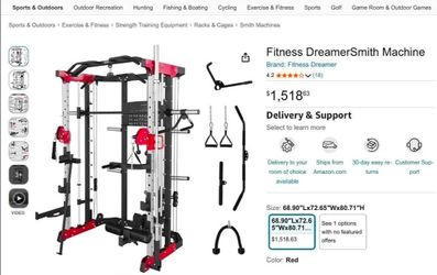 Fitness Dreamer Smith Machine - Home Gym Functional Trainer