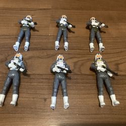 Clone Trooper Pilot 3.75 Lot Of (6)