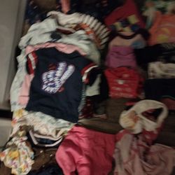 Lot Of Boy And Girl And Infants From Preemie To 3t
