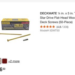 5 inch screws
