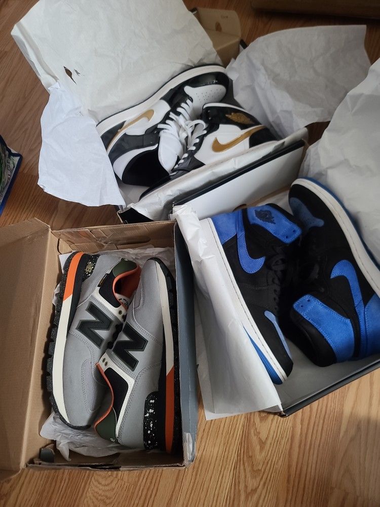 Jordans & New Balance