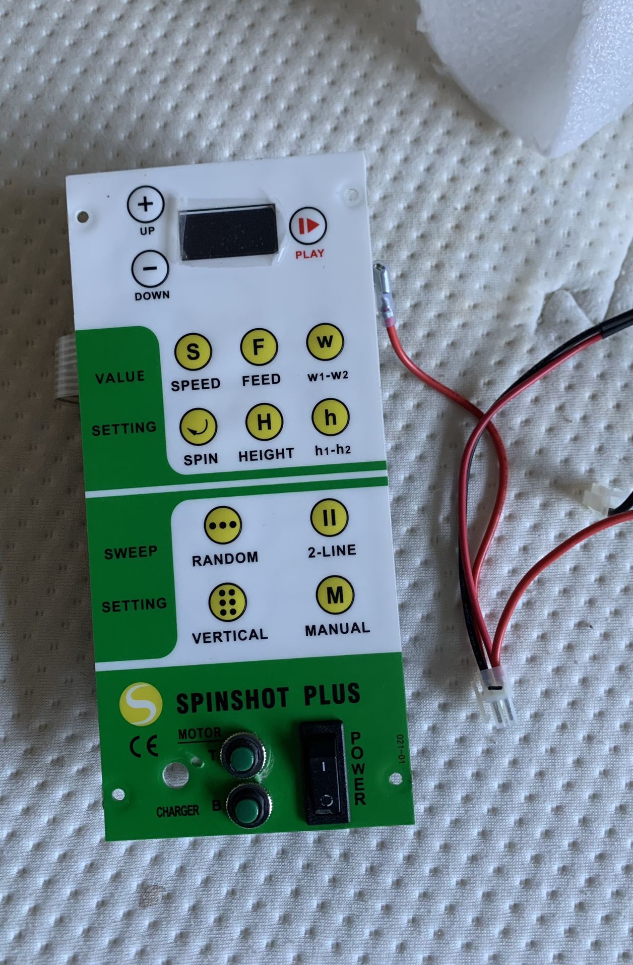 Spinshot Plus Ball Machine  Replacement Controller Board