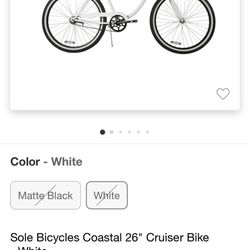 Sole Bicycle Coastal 26" Cruiser Bike