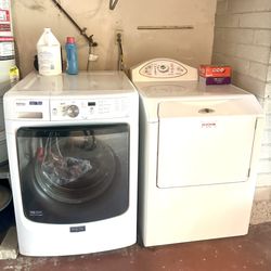 Lightly Used Maytag Washer + Gas Dryer