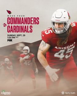 Washington Commanders Vs Arizona Cardinals | Week 4