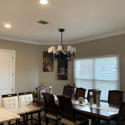 Full Dining Room Set & Island Chairs