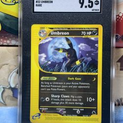 Umbreon 32/144 Pokemon SGC 9.5 MINT + Skyridge Non-Holo Rare 2003 E Reader for Sale in North Palm Beach, FL - OfferUp Umbreon 32/144 Pokemon SGC 9.5 MINT + Skyridge Non-Holo Rare 2003 E Reader for Sale in North Palm Beach, FL - OfferUp