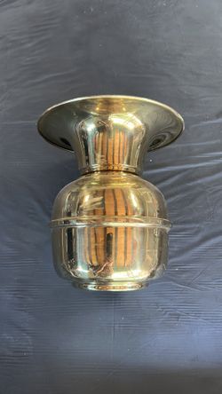 Antique Brass Spittoon