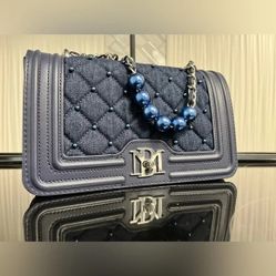 NWT Women's Denim Crossbody Purse