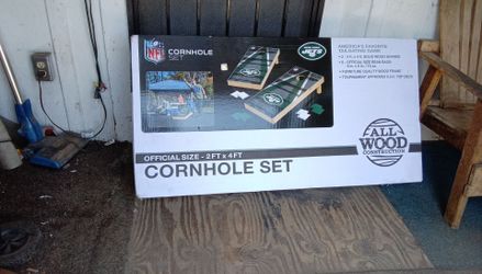 NFL New York Jets Cornhole Set 2ft x 4ft