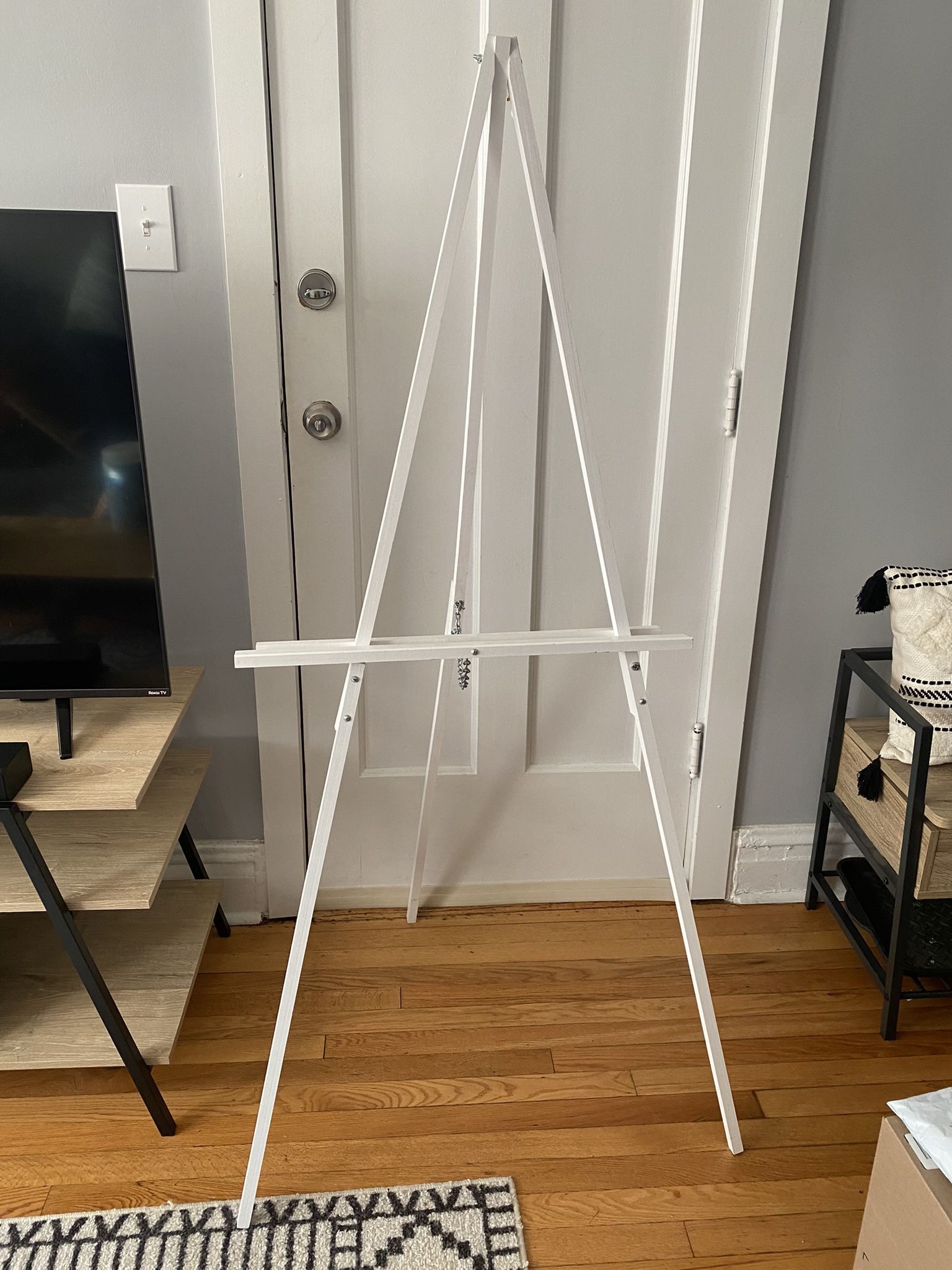 White Easel (Wedding Decor)
