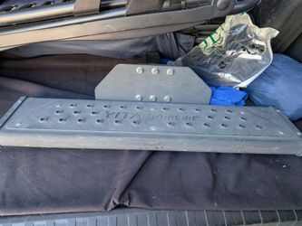 hitch-mounted vehicle step