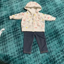 Girls 3 Month, Two Piece Set.